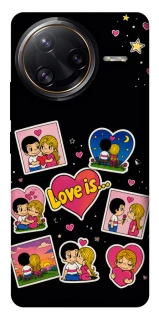 Чохол на Xiaomi Poco F7 Ultra Love is фото 1 з 1