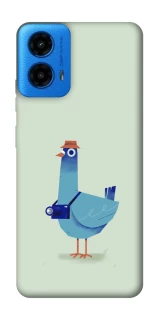 Чохол на Motorola Moto G45 Голуб-детектив фото 1 з 1