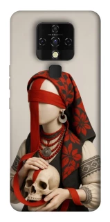 Чехол на TECNO Camon 16 SE Мотанка Защитница рода 3D фото 1 из 1