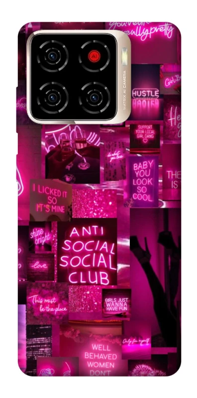 Чехол на ZTE Blade A56 Hot collage ver.7 фото 1 из 1