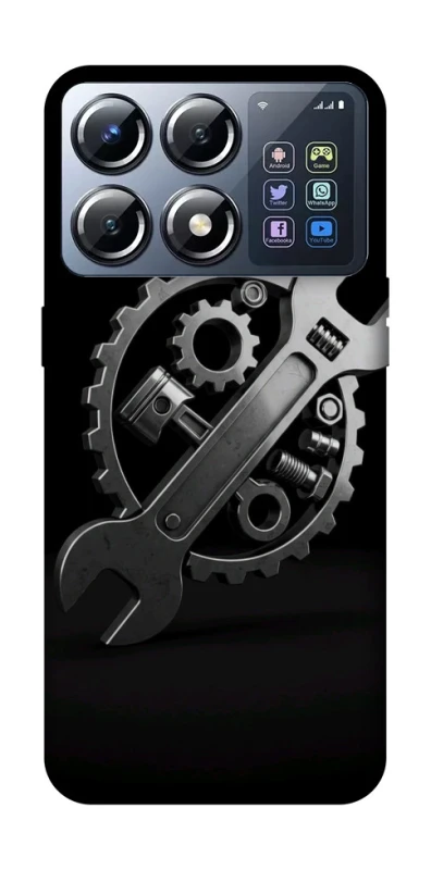 Чохол на Xiaomi POCO X8 Pro Mechanic v2 фото 1 з 1