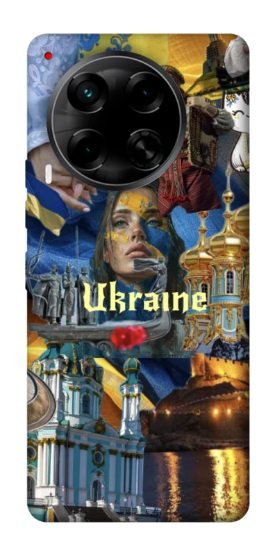Чохол на TECNO Camon 30 (CL6) Ukraine style ver.3 фото 1 з 1