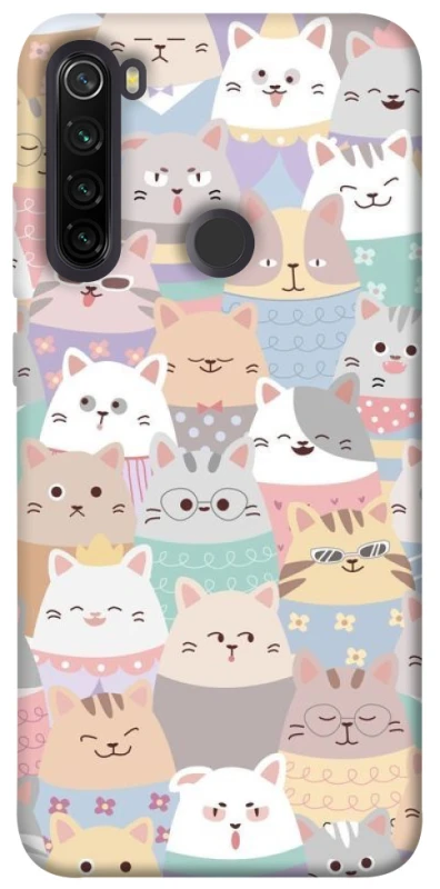 Чохол на Xiaomi Redmi Note 8T Funny Kittens ver.2 фото 1 з 1