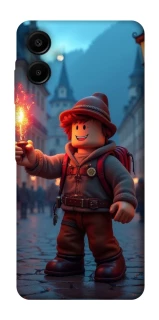 Чехол на Samsung Galaxy A07 Roblox Fire Logo Blue Flames фото 1 из 1