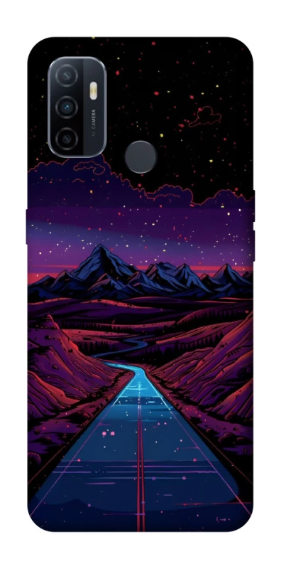 Чехол на Oppo A53 / A32 / A33 Cyber mountain фото 1 из 1