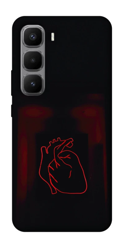 Чохол на Infinix Hot 60 Pro+ Червоне серце фото 1 з 1