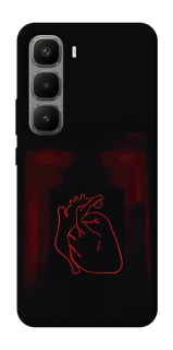 Чохол на Infinix Hot 60 Pro+ Червоне серце фото 1 з 1