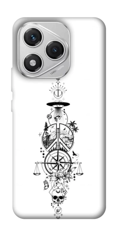 Чехол на Honor 400 Lite Tattoo ver.7 фото 1 из 1