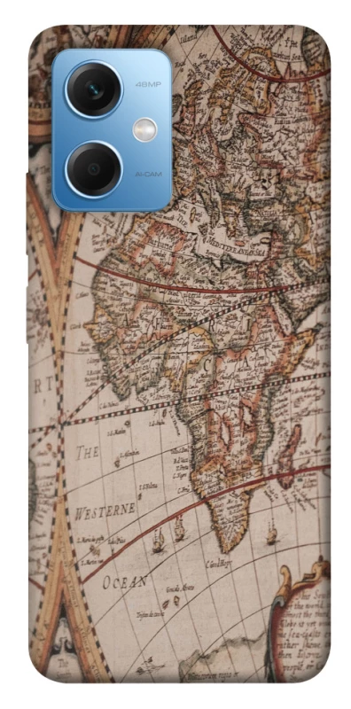 Чехол на Xiaomi Poco X5 5G Карта путешествий фото 1 из 1