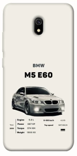 Чохол на Xiaomi Redmi 8a BMW M5 E60 фото 1 з 1