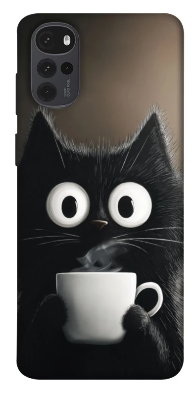 Чохол на Motorola Moto G22 morning cat фото 1 з 1