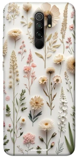 Чохол на Xiaomi Redmi 9 Floral design ver.1 фото 1 з 1
