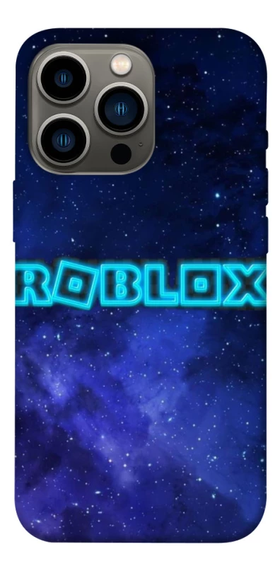 Чохол на Apple iPhone 13 Pro (6.1") Roblox Space Logo Blue фото 1 з 1