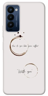 Чехол на TECNO Camon 18 Coffee with you фото 1 из 1