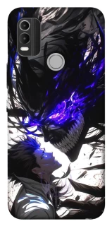 Чехол на Nokia C21 Plus Black soul anime фото 1 из 1