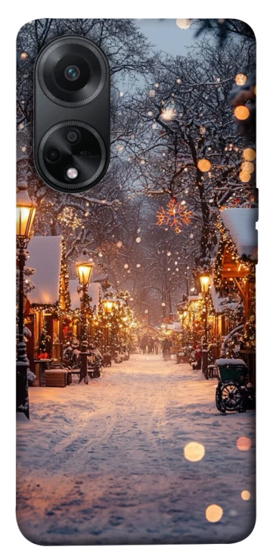 Чохол на Oppo A58 4G Новорічний v50 фото 1 з 1