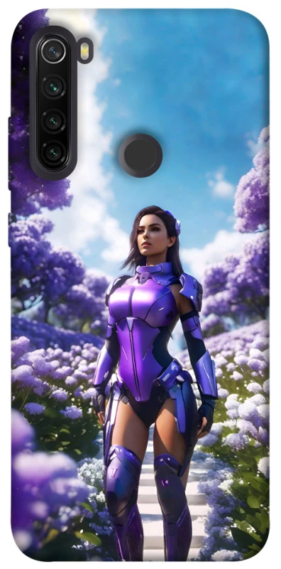 Чохол на Xiaomi Redmi Note 8T Cyber space girl ver.4 фото 1 з 1