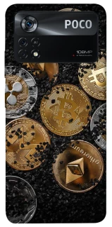 Чехол на Xiaomi Poco X4 Pro 5G Many coins v2 фото 1 из 1