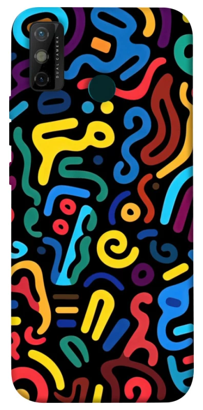 Чехол на TECNO Spark 6 Go abstraction фото 1 из 1