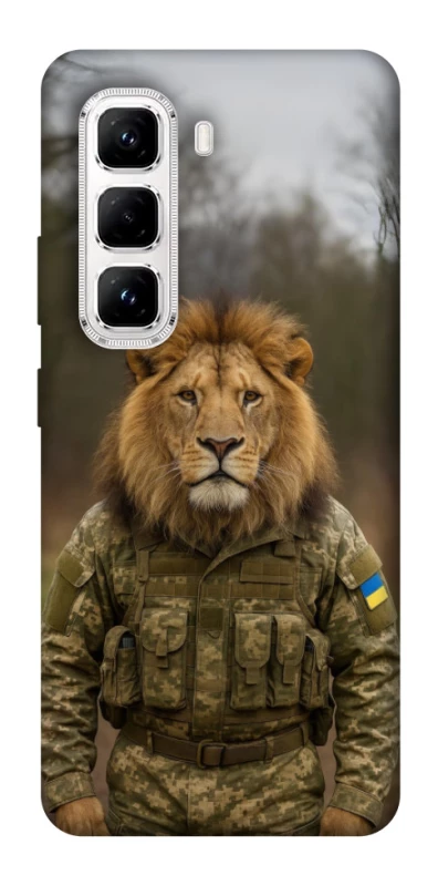 Чохол на Infinix Hot 50 Pro Лев захисник фото 1 з 1