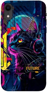 Чохол на Apple iPhone XR (6.1") Cyber Cat v2 фото 1 з 1