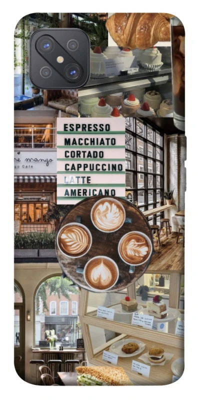 Чохол на Oppo A92s Coffee collage ver.5 фото 1 з 1