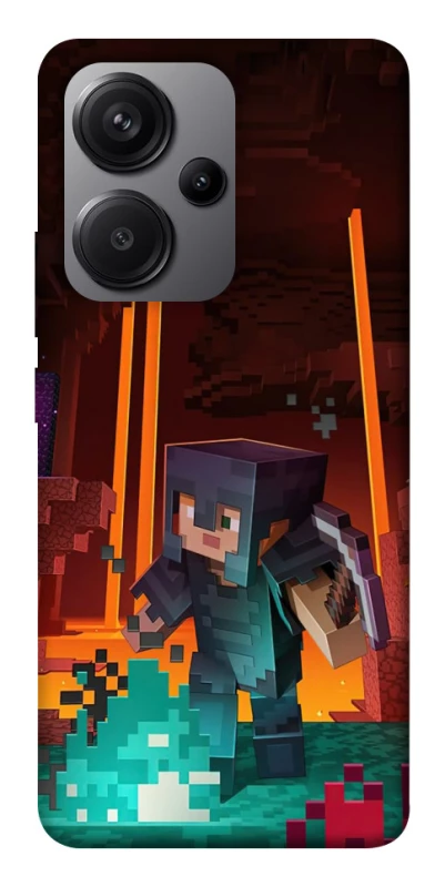 Чохол на Xiaomi Redmi Note 13 Pro+ Minecraft game adventure фото 1 з 1