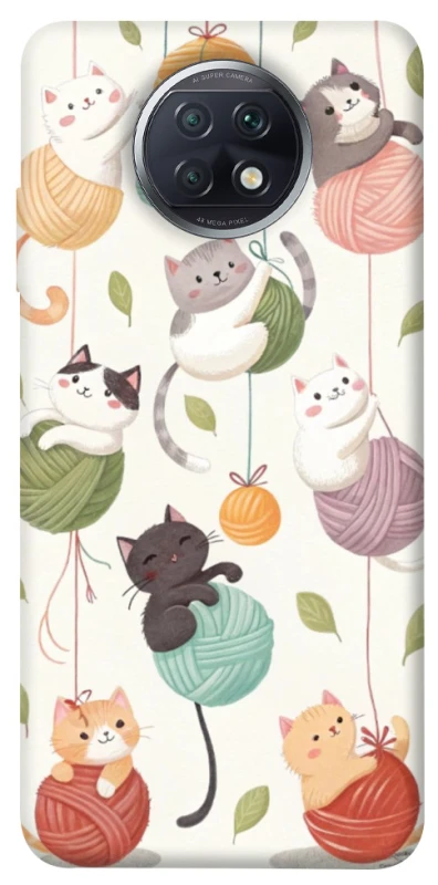 Чохол на Xiaomi Redmi Note 9 5G / Note 9T Funny Kittens фото 1 з 1