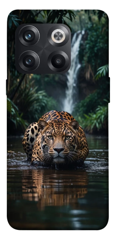 Чохол на OnePlus 10T Leopard in water фото 1 з 1