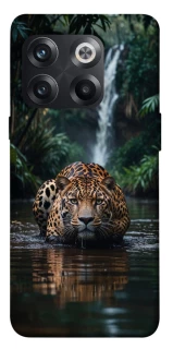 Чехол на OnePlus 10T Leopard in water фото 1 из 1
