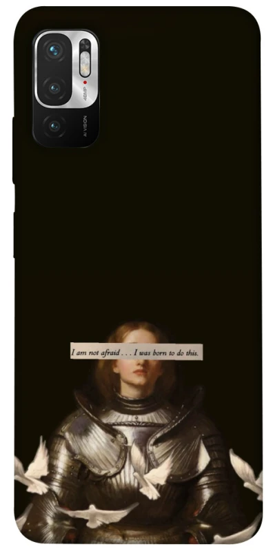 Чехол на Xiaomi Redmi Note 10 5G Not afraid фото 1 из 1