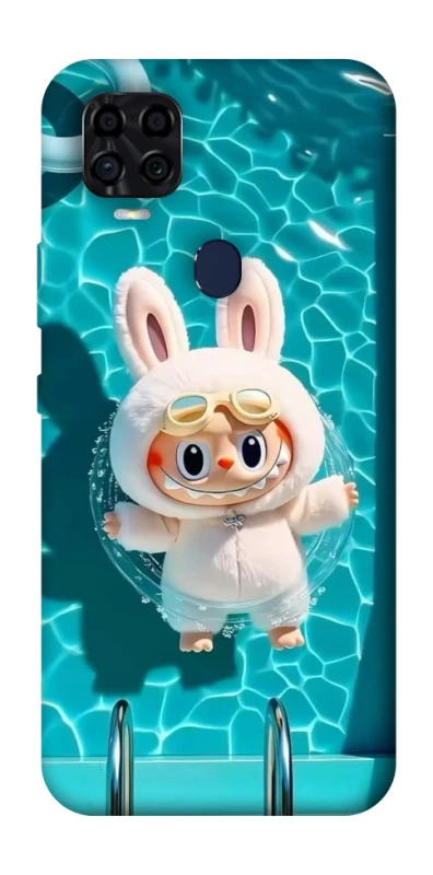 Чохол на ZTE Blade v2020 Labubu in the pool ver.2 фото 1 з 1