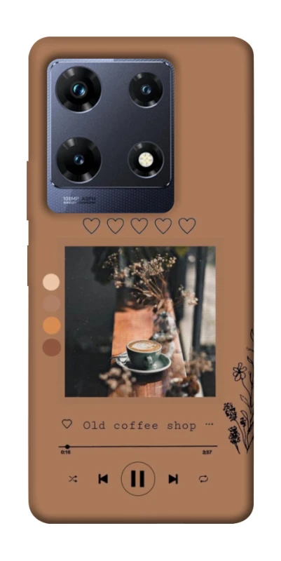 Чохол на Infinix Note 30 Pro Coffee player фото 1 з 1