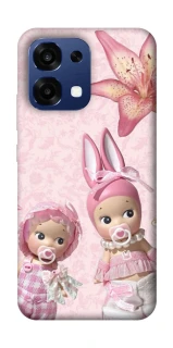 Чехол на Oppo A6 Pro 4G/5G Vintage Blossom Twins фото 1 из 2