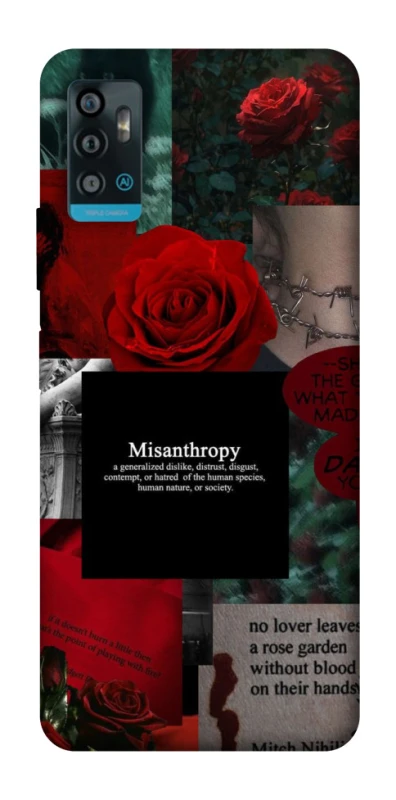 Чехол на ZTE Blade A71 Misanthropy фото 1 из 1