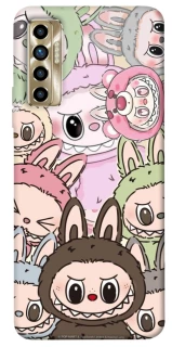 Чохол на TECNO Camon 17P All Labubu 3 фото 1 з 1