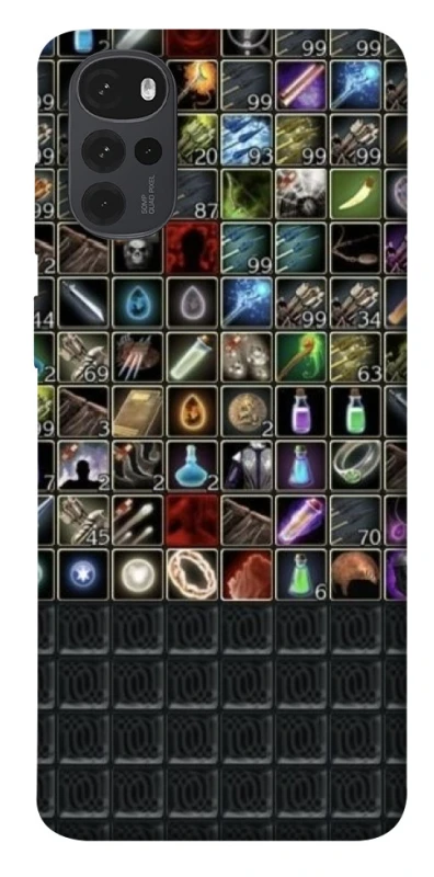 Чохол на Motorola Moto G22 Inventory menu ver.2 фото 1 з 1