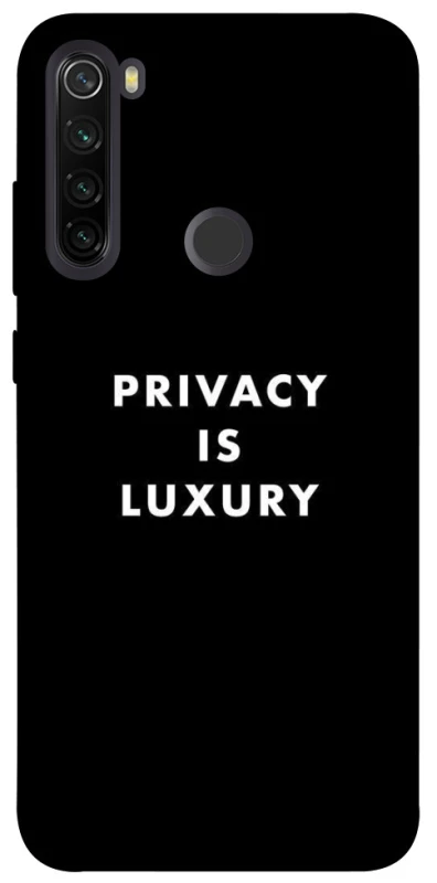 Чохол на Xiaomi Redmi Note 8T Privacy is luxury фото 1 з 1