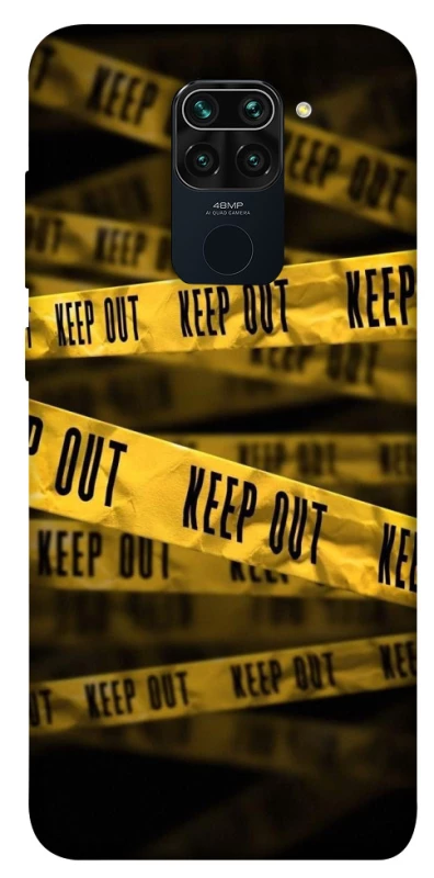 Чехол на Xiaomi Redmi Note 9 / Redmi 10X keep out фото 1 из 1