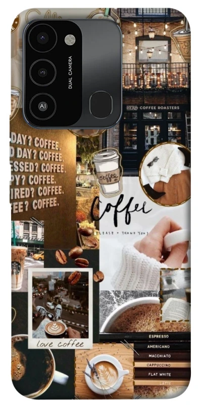 Чехол на TECNO Spark 8C Coffee vibes фото 1 из 1