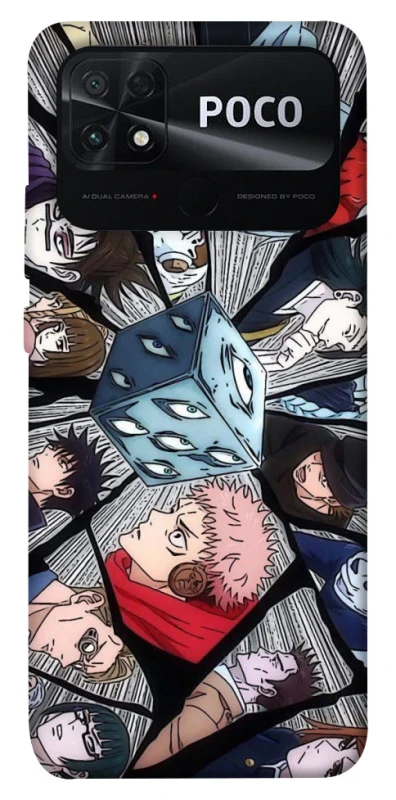 Чохол на Xiaomi Poco C40 jujutsu kaisen v4 фото 1 з 1