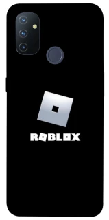 Чехол на OnePlus Nord N100 Roblox logo black фото 1 из 1