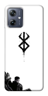 Чохол на Motorola Moto G54 berserk white фото 1 Чохол на Motorola Moto G54 berserk white фото 1 з 1