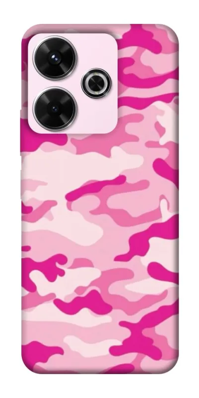 Чехол на Xiaomi Redmi 13 4G camouflage pink фото 1 из 1