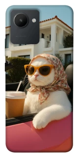 Чохол на Realme C30s Stylish Cat Cruise фото 1 з 1