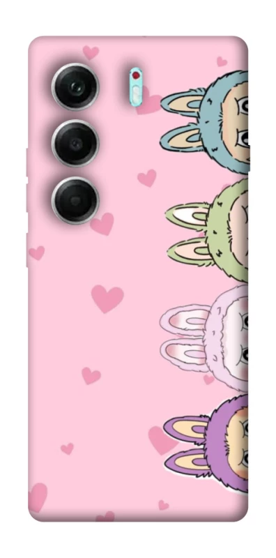 Чехол на Tecno Camon 40 Pro All Labubu 4 фото 1 из 1