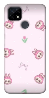 Чохол на Realme C12 Labubu Flower фото 1 з 1