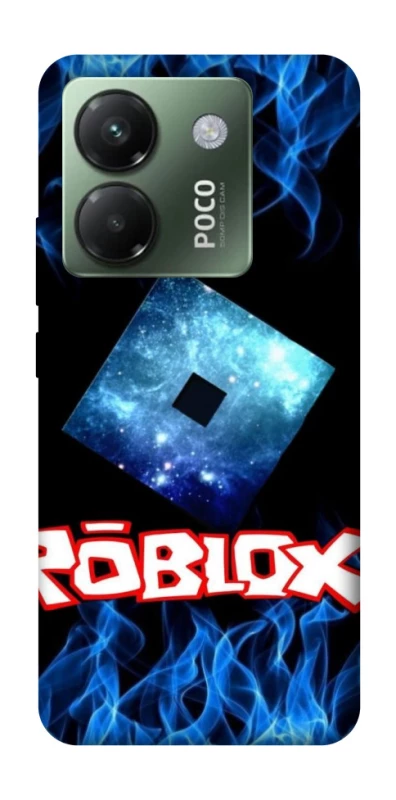 Чохол на Xiaomi Poco M7 pro 5G Roblox Galaxy Flame Logo фото 1 з 1