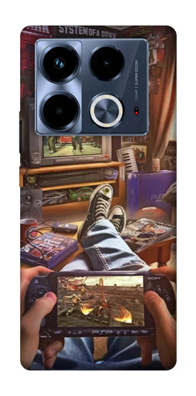 Чохол на Infinix Note 40 4G Retro style v4 фото 1 з 1