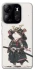 Чохол на Tecno Spark Go 2023 Samurai Cat Warrior фото 1 з 1